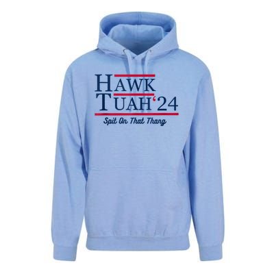 Hawk Tuah 24 Spit On That Unisex Surf Hoodie