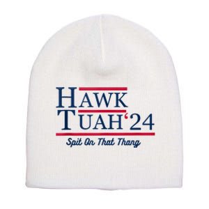 Hawk Tuah 24 Spit On That Short Acrylic Beanie