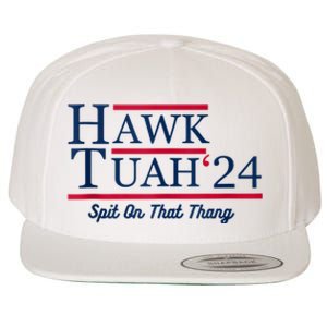 Hawk Tuah 24 Spit On That Wool Snapback Cap