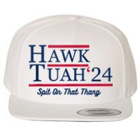 Hawk Tuah 24 Spit On That Wool Snapback Cap