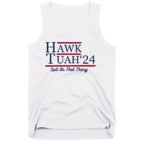 Hawk Tuah 24 Spit On That Thang Funny Saying Quote Tank Top