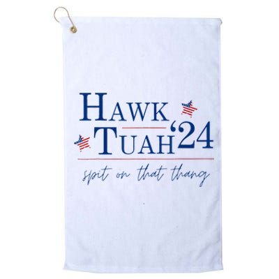 Hawk Tuah 24 Spit On That Thang Platinum Collection Golf Towel