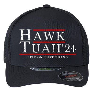 Hawk Tuah 24 Spit On That Thang Flexfit Unipanel Trucker Cap