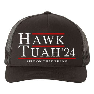 Hawk Tuah 24 Spit On That Thang Yupoong Adult 5-Panel Trucker Hat