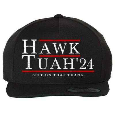 Hawk Tuah 24 Spit On That Thang Wool Snapback Cap