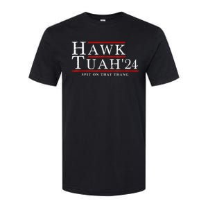 Hawk Tuah 24 Spit On That Thang Softstyle CVC T-Shirt