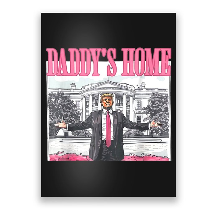 Home Trump 2024 Take America Back Daddys Trump Won 2024 Gift Poster