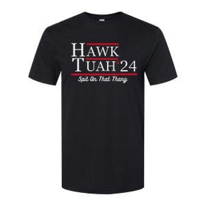 Hawk Tuah 24 Spit On That Thang Softstyle CVC T-Shirt