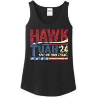 Hawk Tuah 24 Spit On That Thang Hawk Tuah 2024 Funny Viral Design Ladies Essential Tank