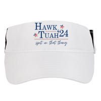 Hawk Tuah 24 Election Tiktok Trend Political Funny Adult Drive Performance Visor