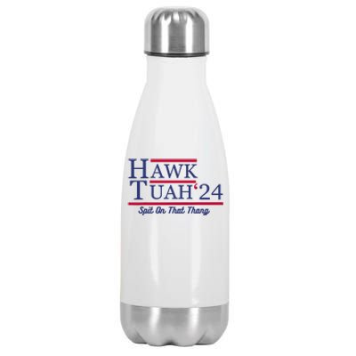 Hawk Tuah 24 Spit On That Thang Stainless Steel Insulated Water Bottle