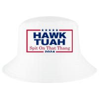 Hawk Tuah 24 Spit On That Thang Funny Quote Cool Comfort Performance Bucket Hat