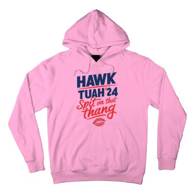 Hawk Tuah 2024 Funny Hawk Tush Design Hoodie