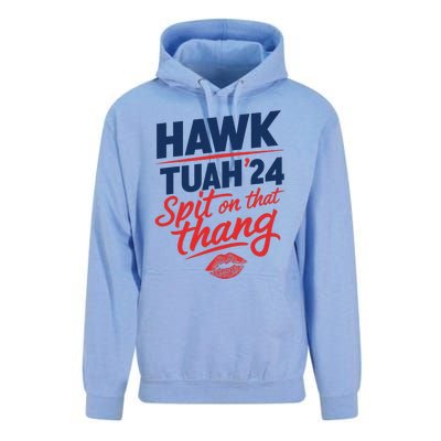 Hawk Tuah 2024 Funny Hawk Tush Design Unisex Surf Hoodie