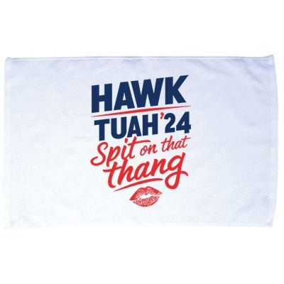 Hawk Tuah 2024 Funny Hawk Tush Design Microfiber Hand Towel