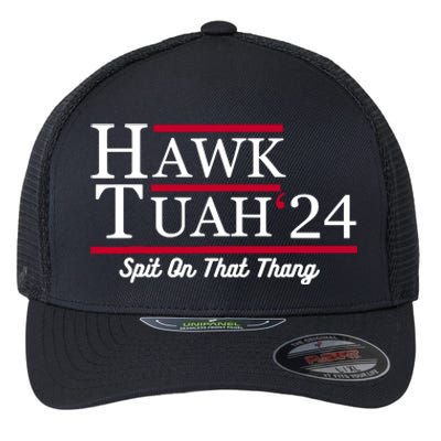 Hawk Tuah 24 Spit On That Thang Flexfit Unipanel Trucker Cap