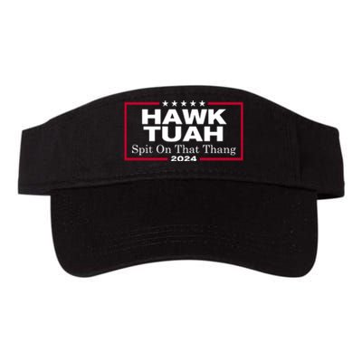 Hawk Tuah 24 Spit On That Thang Funny Quote Valucap Bio-Washed Visor