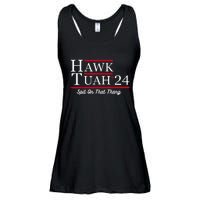 Hawk Tuah 24 Spit On That Thang Ladies Essential Flowy Tank