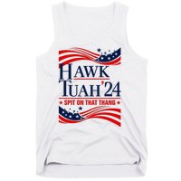 Hawk Tauh 24 Spit On That Thang Usa Flag Meme Quote Tank Top