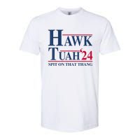 Hawk Tuah 24 Spit On That Thang Softstyle CVC T-Shirt