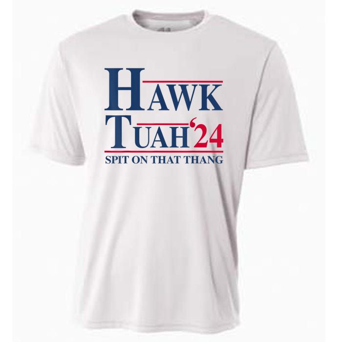 Hawk Tuah 24 Spit On That Thang Cooling Performance Crew T-Shirt