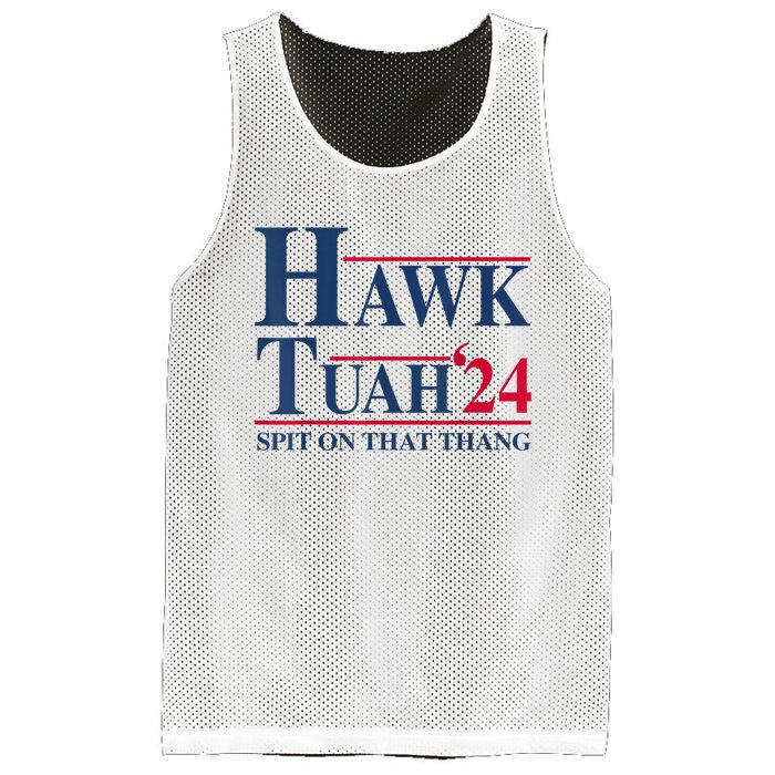 Hawk Tuah 24 Spit On That Thang Mesh Reversible Basketball Jersey Tank