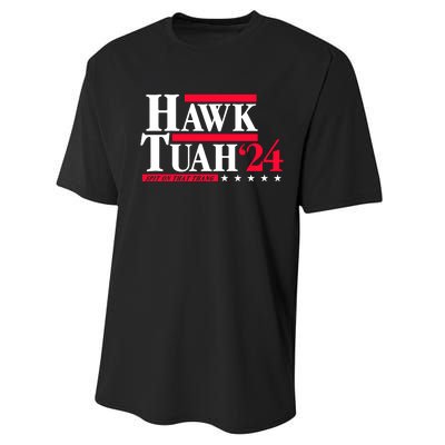 Hawk Tuah 24 Spit On That Thang Performance Sprint T-Shirt