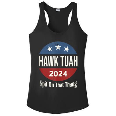 Hawk Tuah 24 Spit On That Thang Ladies PosiCharge Competitor Racerback Tank