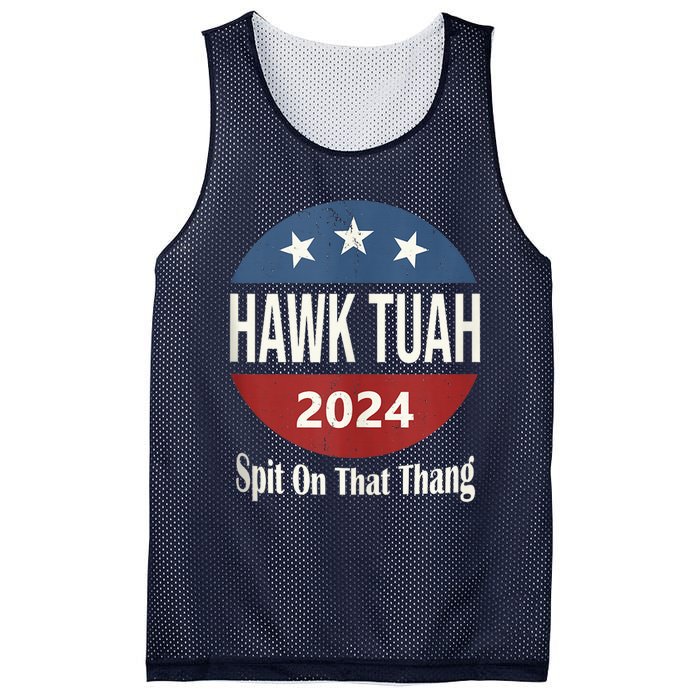 Hawk Tuah 24 Spit On That Thang Mesh Reversible Basketball Jersey Tank