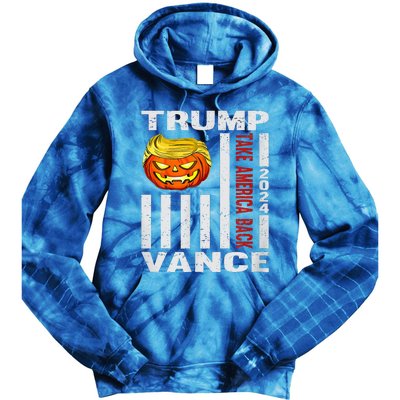 Happy.Halloween Trump 2024 Tie Dye Hoodie