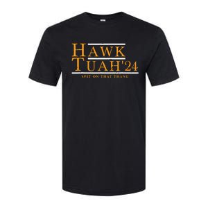 Hawk Tuah 24 Spit On That Thang Softstyle CVC T-Shirt