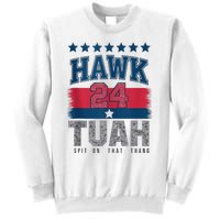 Hawk Tauh 24 Spit On That Thang Usa American Flag Meme Quote Sweatshirt