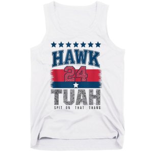 Hawk Tauh 24 Spit On That Thang Usa American Flag Meme Quote Tank Top