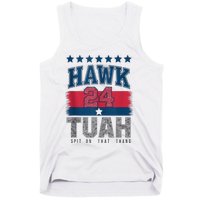 Hawk Tauh 24 Spit On That Thang Usa American Flag Meme Quote Tank Top