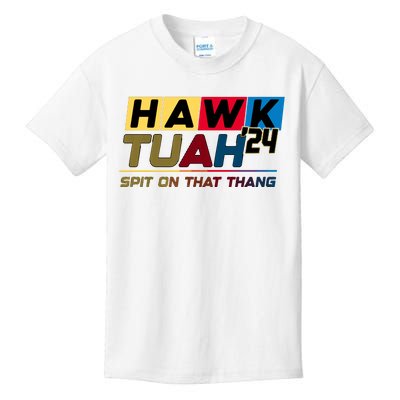 Hawk Tuah 24 Spit On That Thang Funny Saying Kids T-Shirt