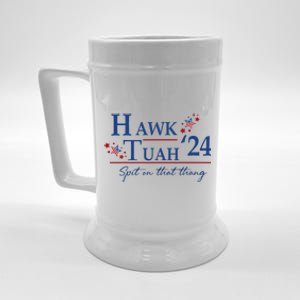 Hawk Tuah 2024 Patriotic Election Stars Beer Stein