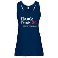 Hawk Tuah 2024 Spit On That Thang Viral Ladies Essential Flowy Tank