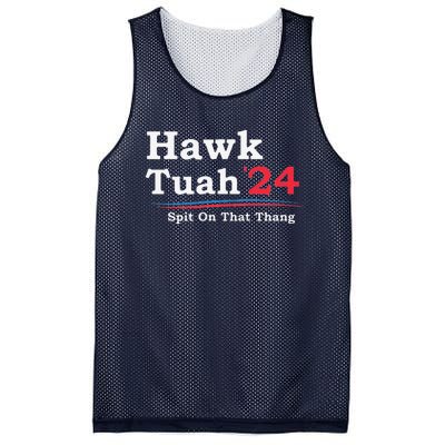 Hawk Tuah 2024 Spit On That Thang Viral Mesh Reversible Basketball Jersey Tank