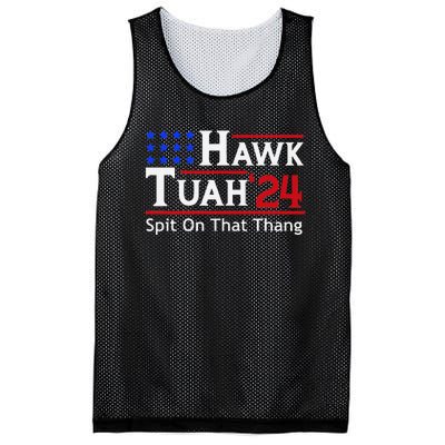 Hawk Tuah 24 Viral Humor For Election Season Mesh Reversible Basketball Jersey Tank