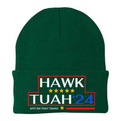 Hawk Tush 24 Retro Political Humor For 2024 Knit Cap Winter Beanie