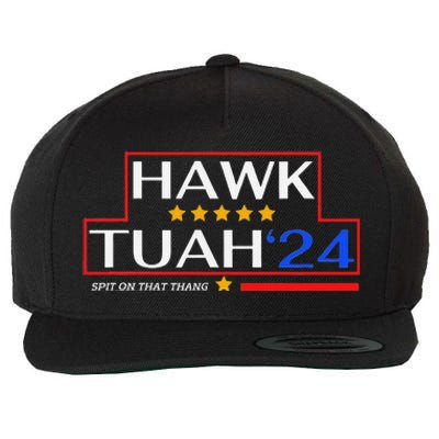 Hawk Tush 24 Retro Political Humor For 2024 Wool Snapback Cap