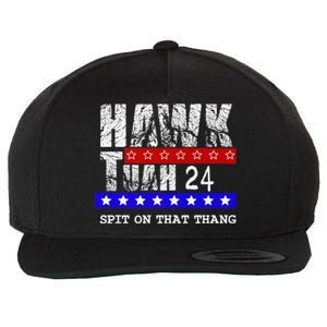 Hawk Tuah 24 Spit On That Thang Wool Snapback Cap