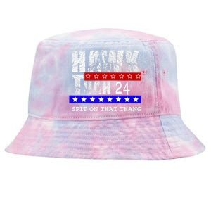 Hawk Tuah 24 Spit On That Thang Tie-Dyed Bucket Hat