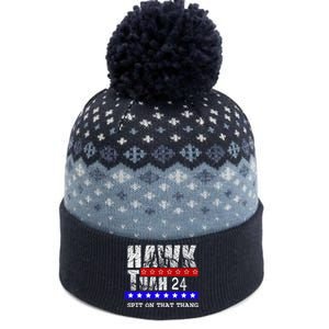 Hawk Tuah 24 Spit On That Thang The Baniff Cuffed Pom Beanie