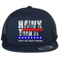 Hawk Tuah 24 Spit On That Thang Flat Bill Trucker Hat