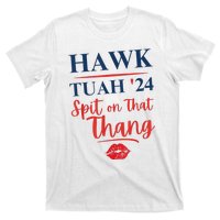 Hawk Tuah 24 Spit On That Thang Red Lips T-Shirt