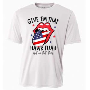 Hawk Tuah 24 Spit On That Thang Tees Hb Hawk Tuah Spit On That Thang Cooling Performance Crew T-Shirt