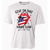 Hawk Tuah 24 Spit On That Thang Tees Hb Hawk Tuah Spit On That Thang Cooling Performance Crew T-Shirt