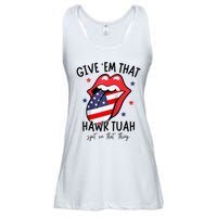 Hawk Tuah 24 Spit On That Thang Tees Hb Hawk Tuah Spit On That Thang Ladies Essential Flowy Tank