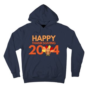 Happy Thanksgiving 2024 Funny Turkey Day Fall Hoodie